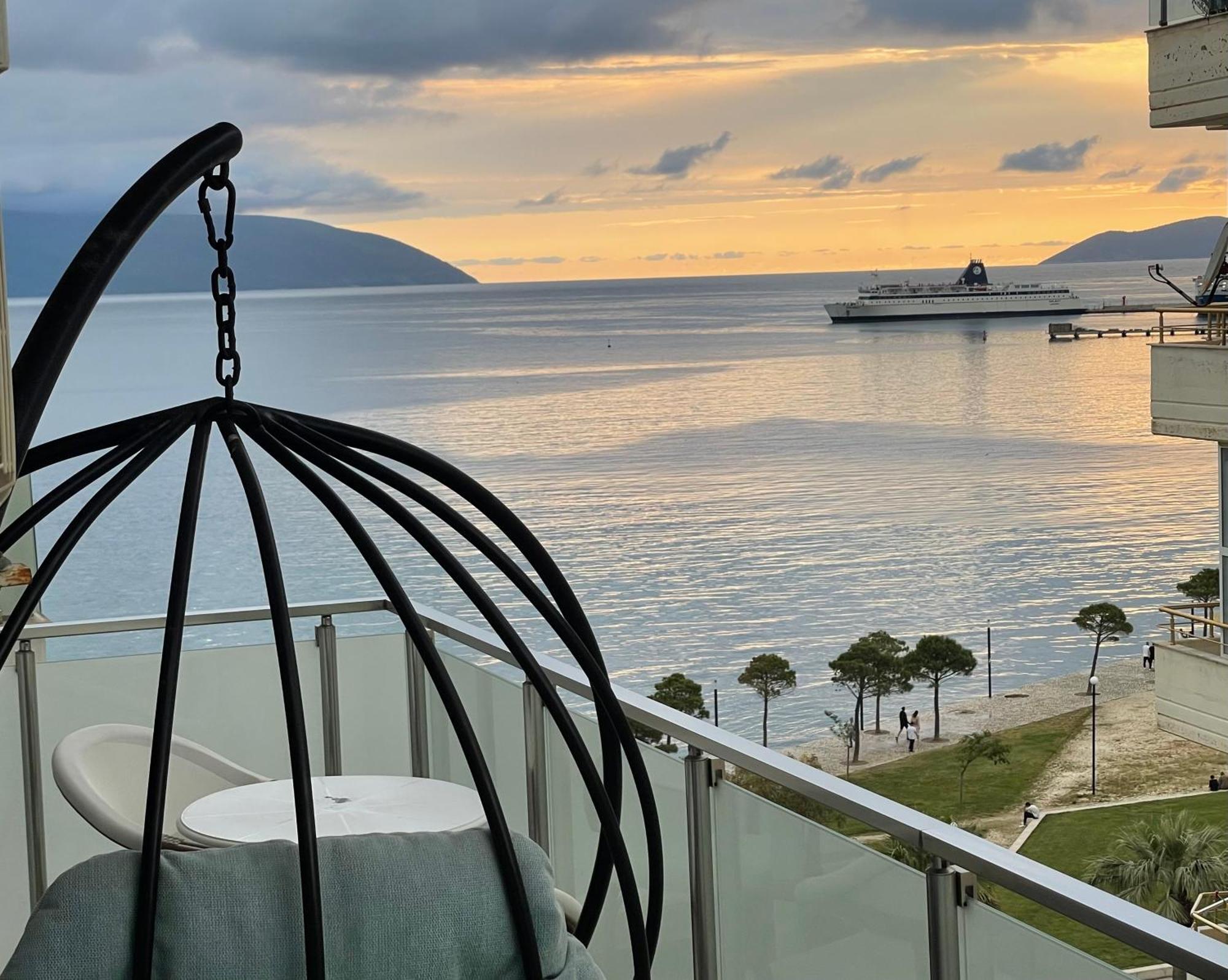 Luxury Seaview Vlora Flat Free Parking Διαμέρισμα Εξωτερικό φωτογραφία